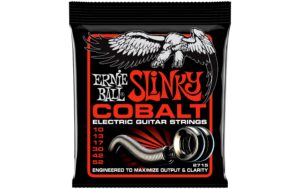 Ernie Ball 2715 Slinky Cobalt E-Gitarren Saitensatz, Skinny Top 10-52