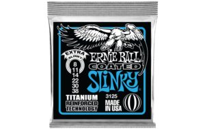 Ernie Ball 3125 Slinky Coated Titanium E-Gitarren Saitensatz, Extra 08-38 kaufen Schweiz | Mediatech.ch
