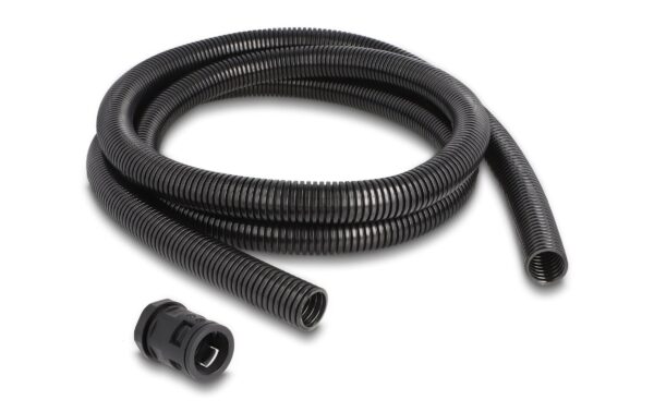 1354539 - Mediatech Delock Kabelschutzschlauch, 2mx21.2mm PG16, Schlauchverschraubung Set, schwarz kaufen Schweiz | Mediatech.ch