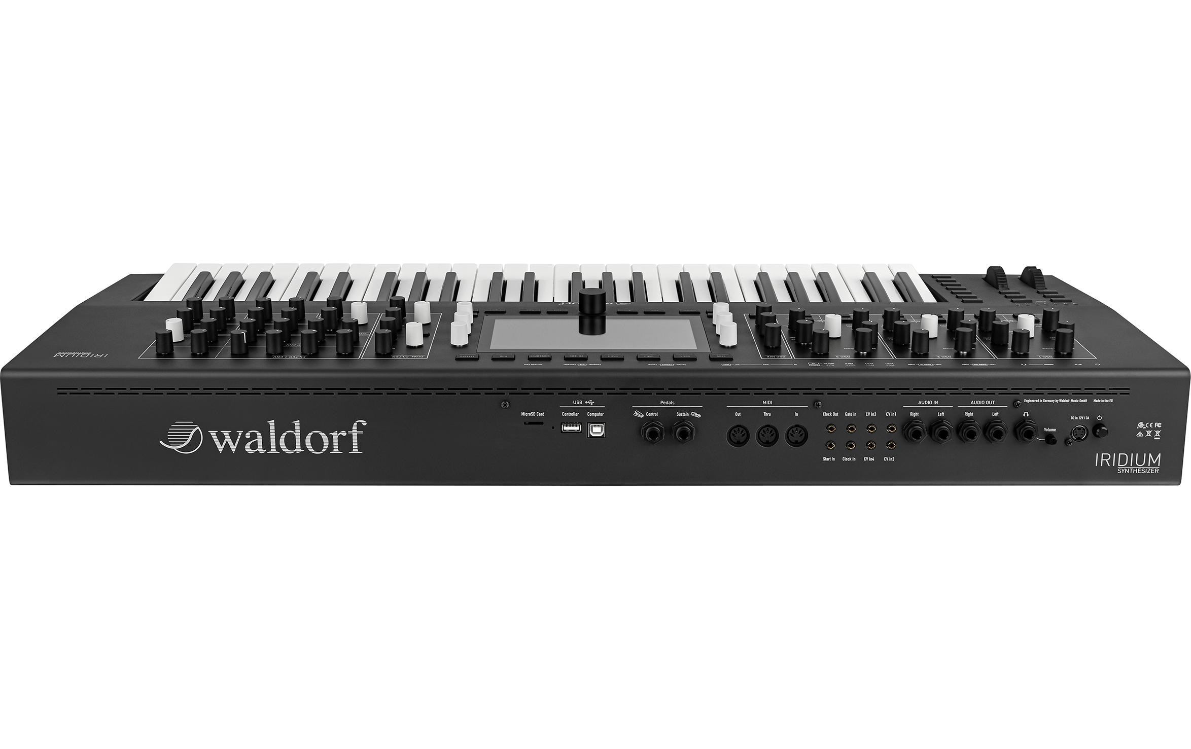 1358822_4 - Mediatech Waldorf Iridium Keyboard Synthesizer, 49 Tasten