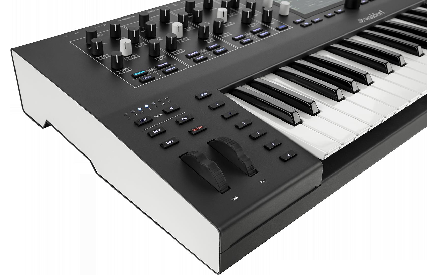 1358822_8 - Mediatech Waldorf Iridium Keyboard Synthesizer, 49 Tasten