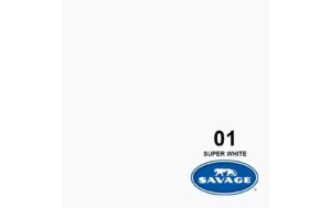 Savage Hintergrundpa. Super White 2.18x11m Masse 2.18x11m kaufen Schweiz | Mediatech.ch