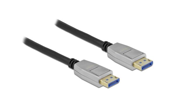 Delock DisplayPort Kabel 10K 60Hz, 54Gbps 3x Geschirmt, schwarz, 3m, Metallgehäuse kaufen Schweiz | Mediatech.ch
