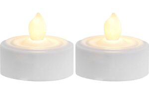 1362711 - Mediatech Star Trading LED Teelicht 2er Pack Paulo 0.06W, IP20, Weiss kaufen Schweiz | Mediatech.ch
