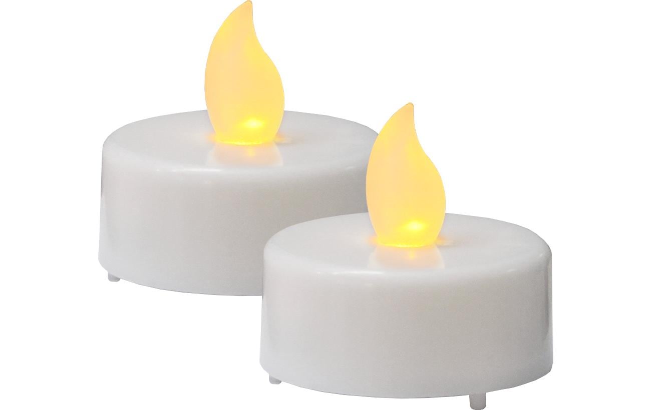 Star Trading LED Teelicht 2er Pack Paulo 0.06W, IP20, Weiss kaufen Schweiz | Mediatech.ch