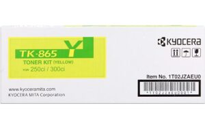 Toner Kyocera TK-865Y, TASKalfa 250/300ci yellow, 12'000 Seiten bei 5% Deckung