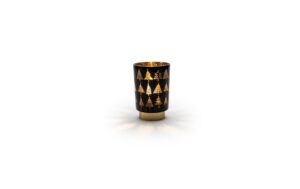 STT LED Glas Black tree Lantern S indoor, 1LED ww, D10x H15 kaufen Schweiz | Mediatech.ch