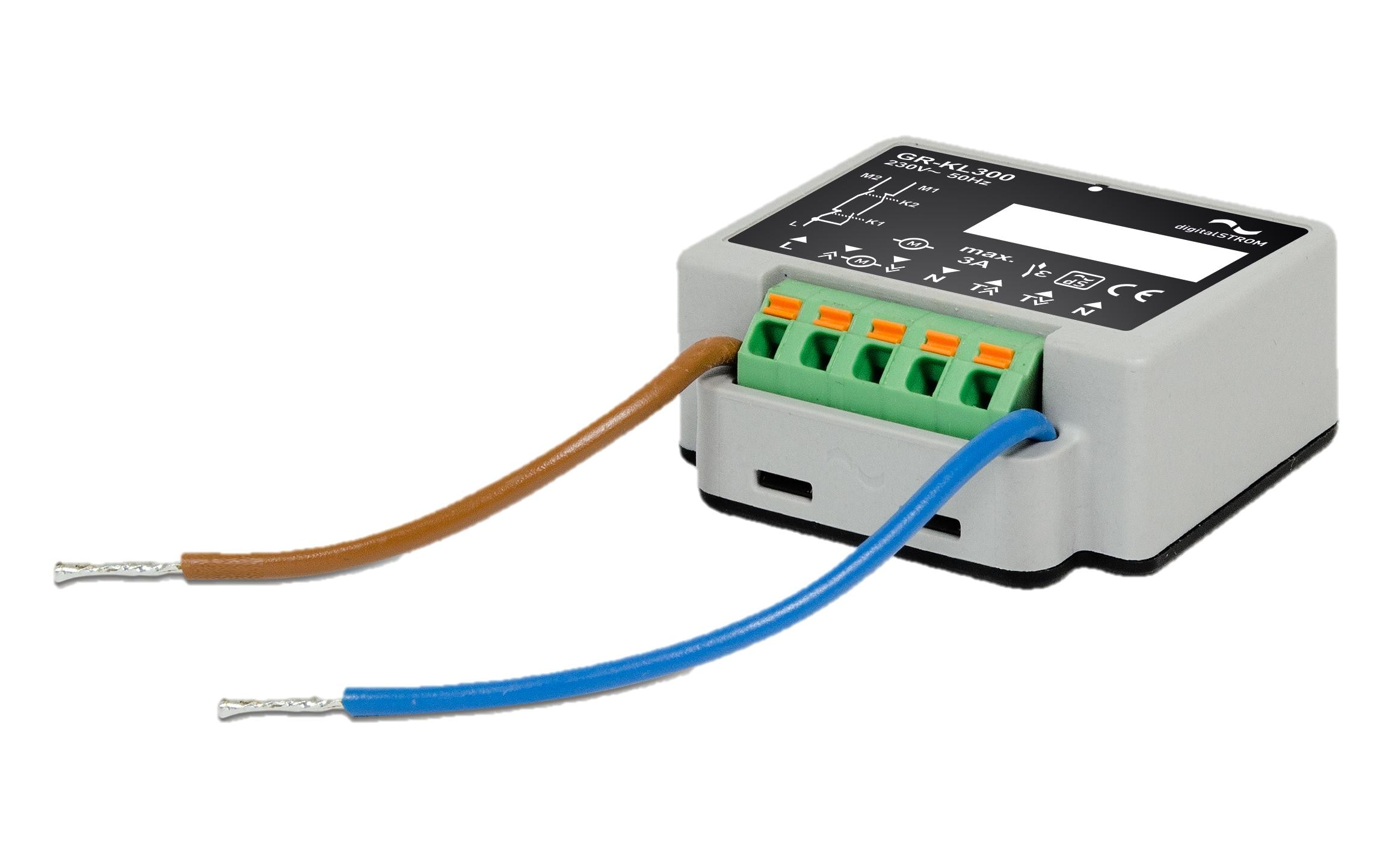 1364064 - Mediatech digitalSTROM Schatten Universalklemme GR-KL300, Fahren Auf / Ab, 700 VA Antriebe kaufen Schweiz | Mediatech.ch
