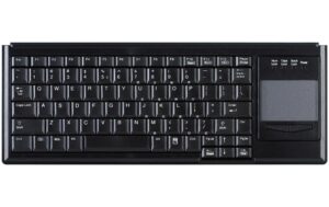 Active Key Tastatur AK-4400 mit Touchpad USB, schwarz --> US -Layout