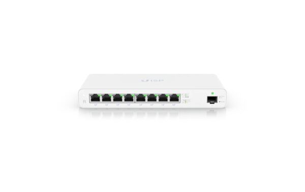 Ubiquiti UISP-R: passiv PoE-Router ISP/WISP 8xGE, 1xSFP, BLE, 24-48V passiv PoE, 110W
