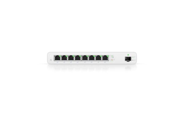 Ubiquiti UISP-R: passiv PoE-Router ISP/WISP 8xGE, 1xSFP, BLE, 24-48V passiv PoE, 110W