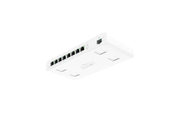 Ubiquiti UISP-R: passiv PoE-Router ISP/WISP 8xGE, 1xSFP, BLE, 24-48V passiv PoE, 110W