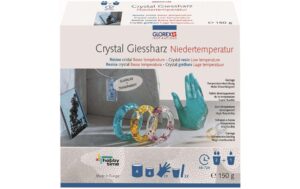 Glorex Crystal-Giessharz 150g Niedertemperatur
