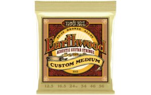 Ernie Ball 2005 Earthwood Bronze Akustik Saitensatz, Custom Medium 12,5-56