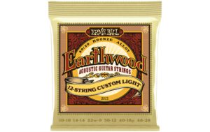 Ernie Ball 2013 Earthwood Bronze Akustik Saitensatz,12-S.,Custom Light 10-48