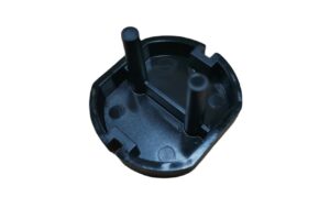 1371761 - Mediatech VitoSolar Fixe Steckdosenkappe EU schwarz / 3er Pack für Schukodose,YH-41-001