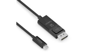 1372452 - Mediatech Purelink USB-C auf DP Kabel, 1m 4K60Hz, iSerie, Farbe: schwarz kaufen Schweiz | Mediatech.ch