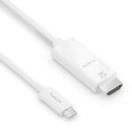 Purelink USB-C auf HDMI Kabel 1m 4K60Hz, iSerie, Farbe: weiss