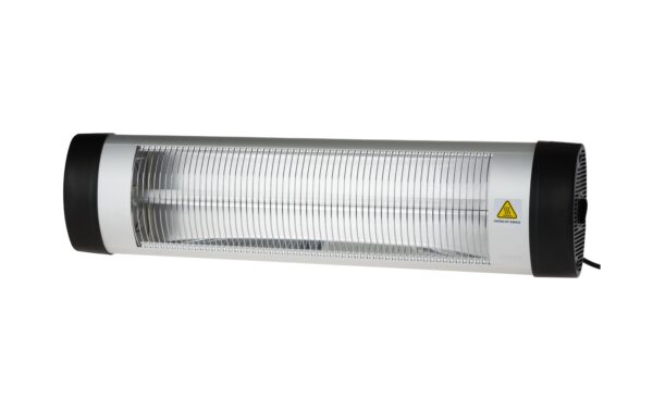 FURBER Heizstrahler MANDU 2000W Quartzstrahler, 2000W, 75x19x10cm, IP44