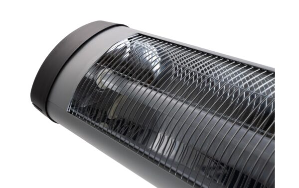 FURBER Heizstrahler MANDU 2000W Quartzstrahler, 2000W, 75x19x10cm, IP44