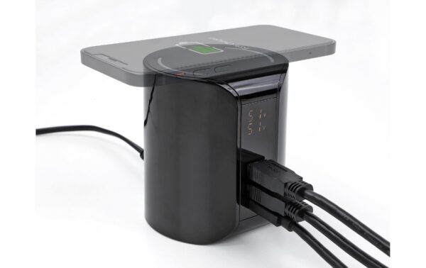 1375810_6 - Mediatech Delock Ladestation 41441 USB und kabellos USB und kabelloses Ladegerät