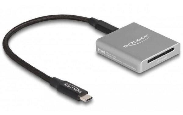 Delock USB 3.0 Card Reader SD Esxpress USB-Typ-C, SD Express (SD 7.1) kaufen Schweiz | Mediatech.ch