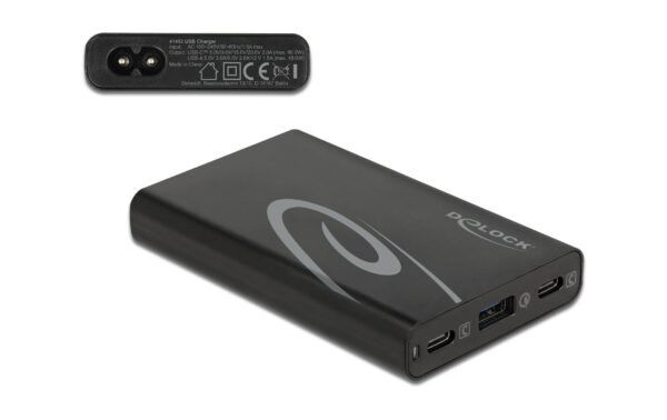 1375818 - Mediatech Delock Ladegerät 2x USB-C PD+ 1x USB-A 2 x USB-C Power Delivery, 1 x USB-A, 60W kaufen Schweiz | Mediatech.ch