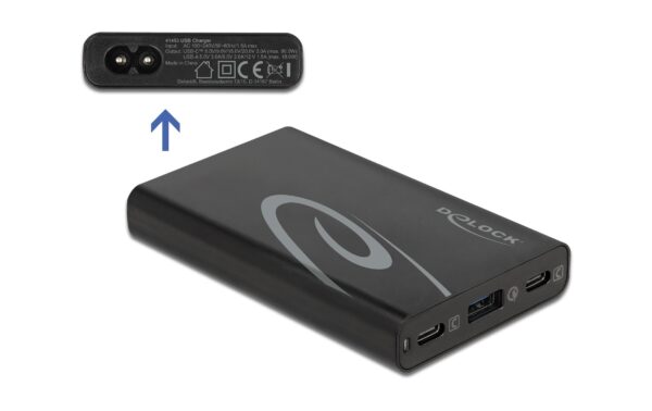 1375818_1 - Mediatech Delock Ladegerät 2x USB-C PD+ 1x USB-A 2 x USB-C Power Delivery, 1 x USB-A, 60W