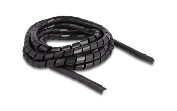 Delock Spiralschlauch flexibel 2m x 10mm, schwarz kaufen Schweiz | Mediatech.ch