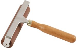 Creativ Company Gummiwalze/Linolwalze 14.7 cm, Perfekt für Linoleum-Drucke