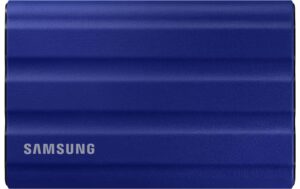 SSD Samsung Port. SSD T7 shield 1TB blue USB 3.2 Gen.2, NVMe, 1050MB/s, 1000MB/s