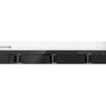 QNAP NAS TS-435XeU-4G, 4-bay 1U Rack NAS, 4x2.5/3.5 + 2x M.2 2280 NVMe