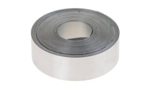 Dymo Rhino Schriftband, Alu 35800 klebend, 12mmx3.65m, für Rhino-Geräte