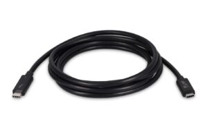 LMP Thunderbolt 4 Kabel, USB-C, 2m, aktiv 40Gbps, schwarz, 100 Watt Power Delivery