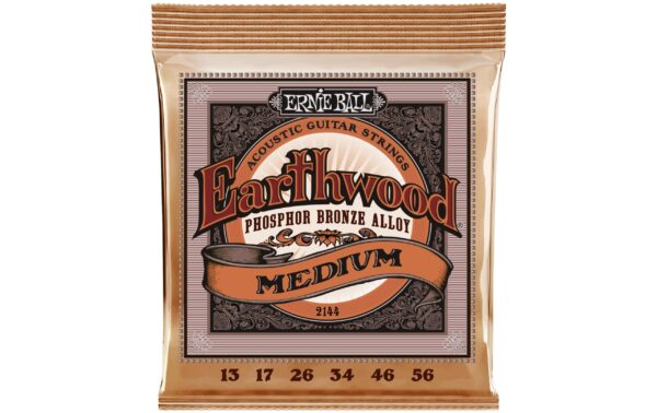 Ernie Ball 2144 Earthwood Phosphor Bronze Akustik Saitensatz, Medium 13-56 kaufen Schweiz | Mediatech.ch