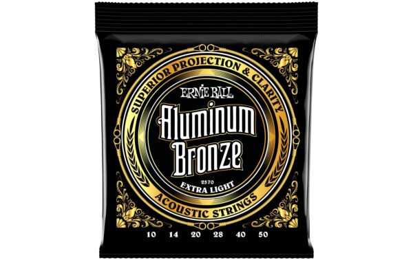 1380372 - Mediatech Ernie Ball 2570 Aluminum Bronze Akustik Saitensatz, Extra Light 10-50 kaufen Schweiz | Mediatech.ch