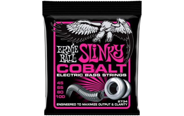 1380387 - Mediatech Ernie Ball 2734 Slinky Cobalt E-Bass Saitensatz, Super 45-100 kaufen Schweiz | Mediatech.ch