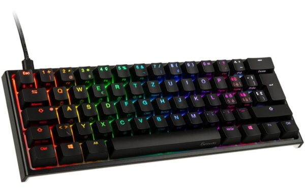 1381746 - Mediatech Ducky ONE 2 Mini, MX-Black CH Layout, RGB, USB Typ-C-Stecker kaufen Schweiz | Mediatech.ch