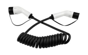 F.power Typ 2 Ladekabel THOR 22kW 5m S dreiphasig, 480V, 32A, spiralisiert