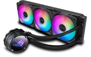 1385334 - Mediatech Asus ROG STRIX LC II 360 ARGB all-in-one liquid CPU cooler, 120mm fan,RGB