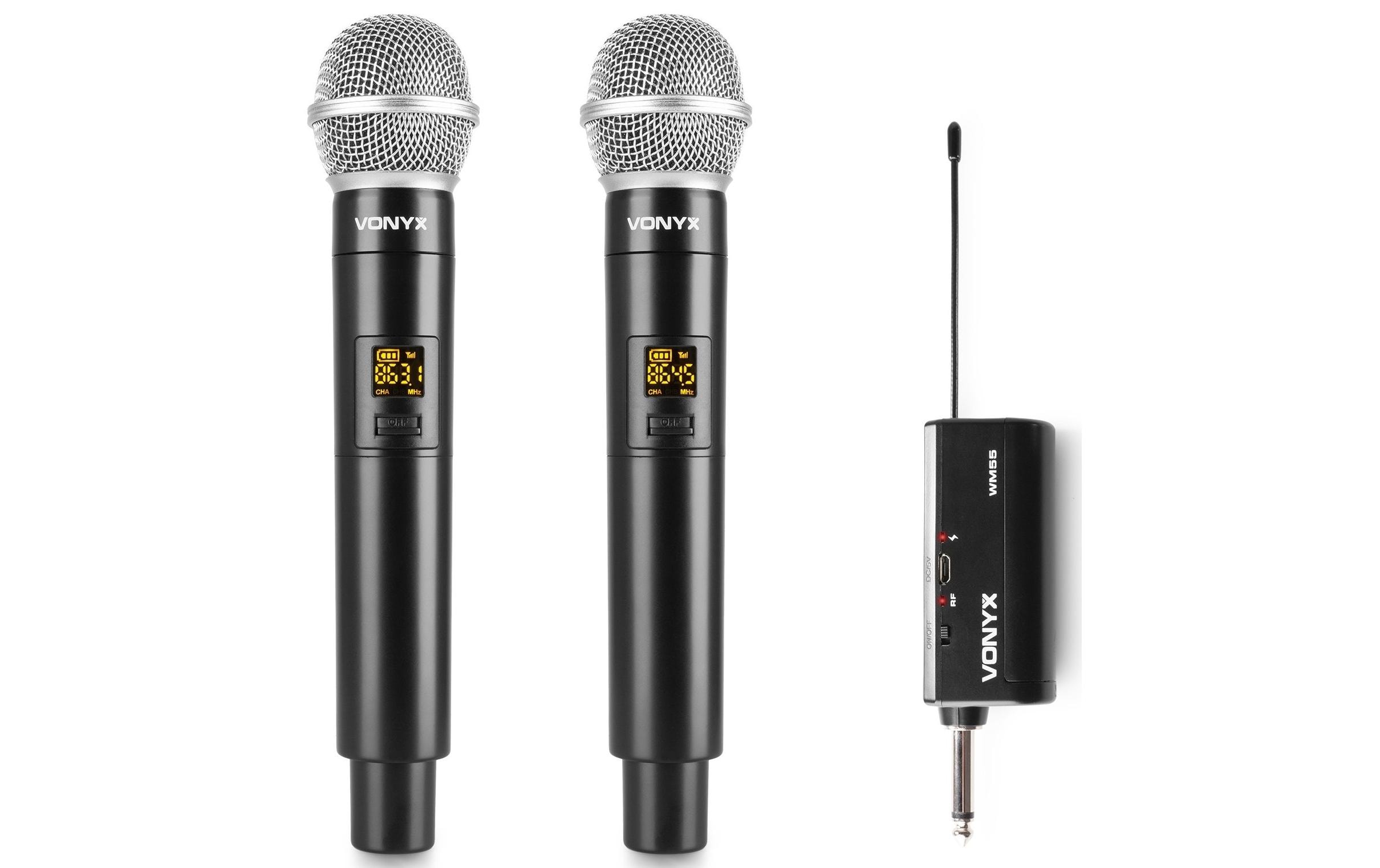 1385705 - Mediatech Vonyx WM552 Funkmikrofon Set mit Empfänger kaufen Schweiz | Mediatech.ch