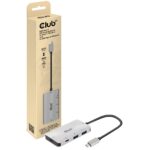 Club 3D, Hub Type-C PD Lade-Hub Ausgang: je 2 Type-C+A