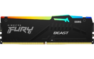 Kingston FURY Beast RGB DDR5 16GB 5600MT/s 1x 16GB, CL40, 1.25V, 288Pin kaufen | Mediatech.ch
