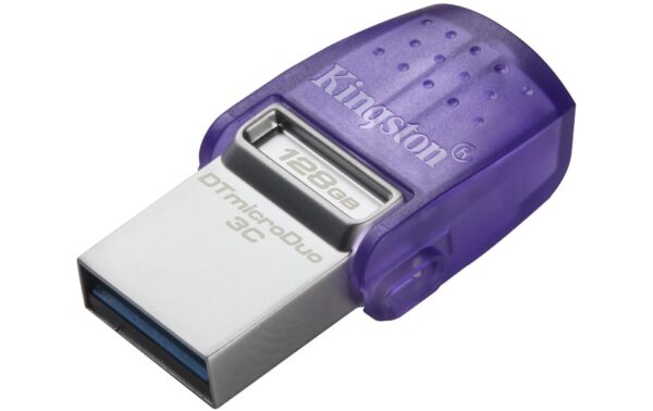 Kingston DT MicroDuo 3C 200MB/s 128GB OTG USB 3.2 Gen 1 / Dual USB-A + USB-C