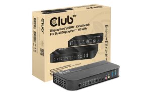 Club 3D, DP/HDMI Switch KVM Switch