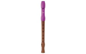 Hohner Alegra Line Blockflöte 2-teilig, Barock System, Pink