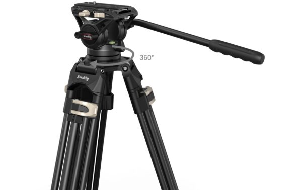 SmallRig Heavy-Duty Fluid Head Tripod AD-01 