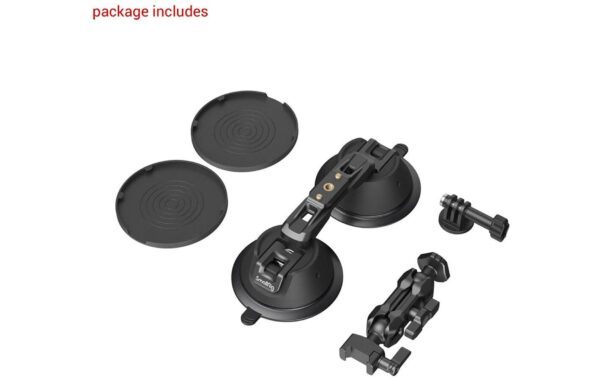 SmallRig Port. Dual Suction Cam Mount SC-2K 