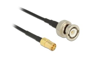 1388197 - Mediatech Delock Antennenkabel BNC zu SMB Stecker RG-174, 2m, schwarz kaufen Schweiz | Mediatech.ch
