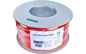 Wirewin Verlegekabel: S/FTP, 100m, orange Cat.7, AWG23, LSOH3, 1000Mhz, Cca s1a d1 a1 kaufen Schweiz | Mediatech.ch